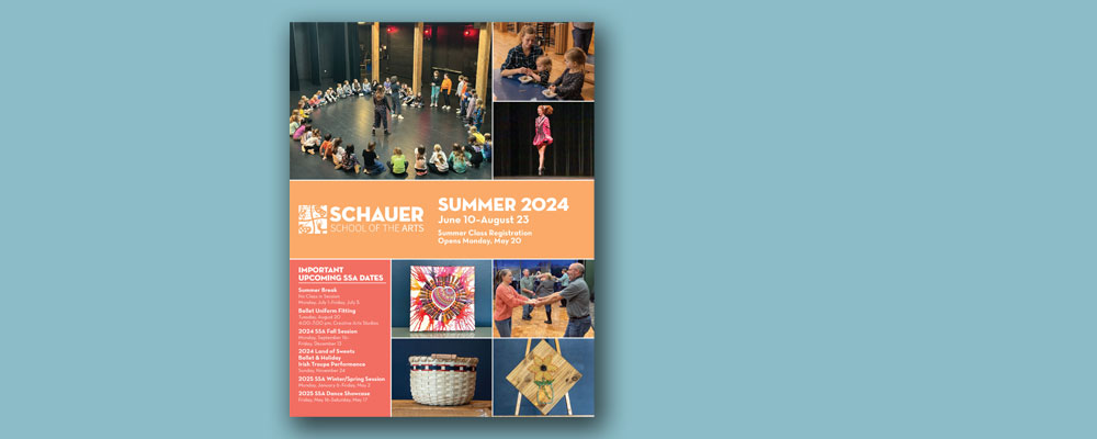 Schauer School of the Art Summer Brochure