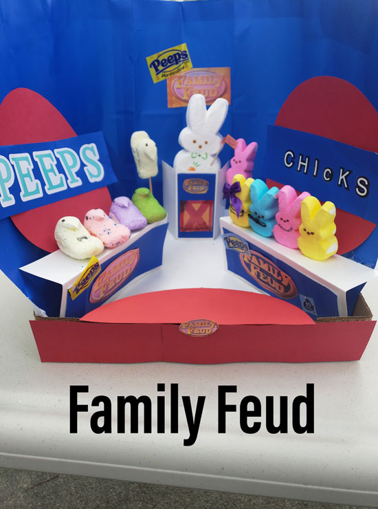 Peeps Diorama Family Feud