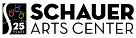 Schauer Arts Center 25th Anniversary Logo