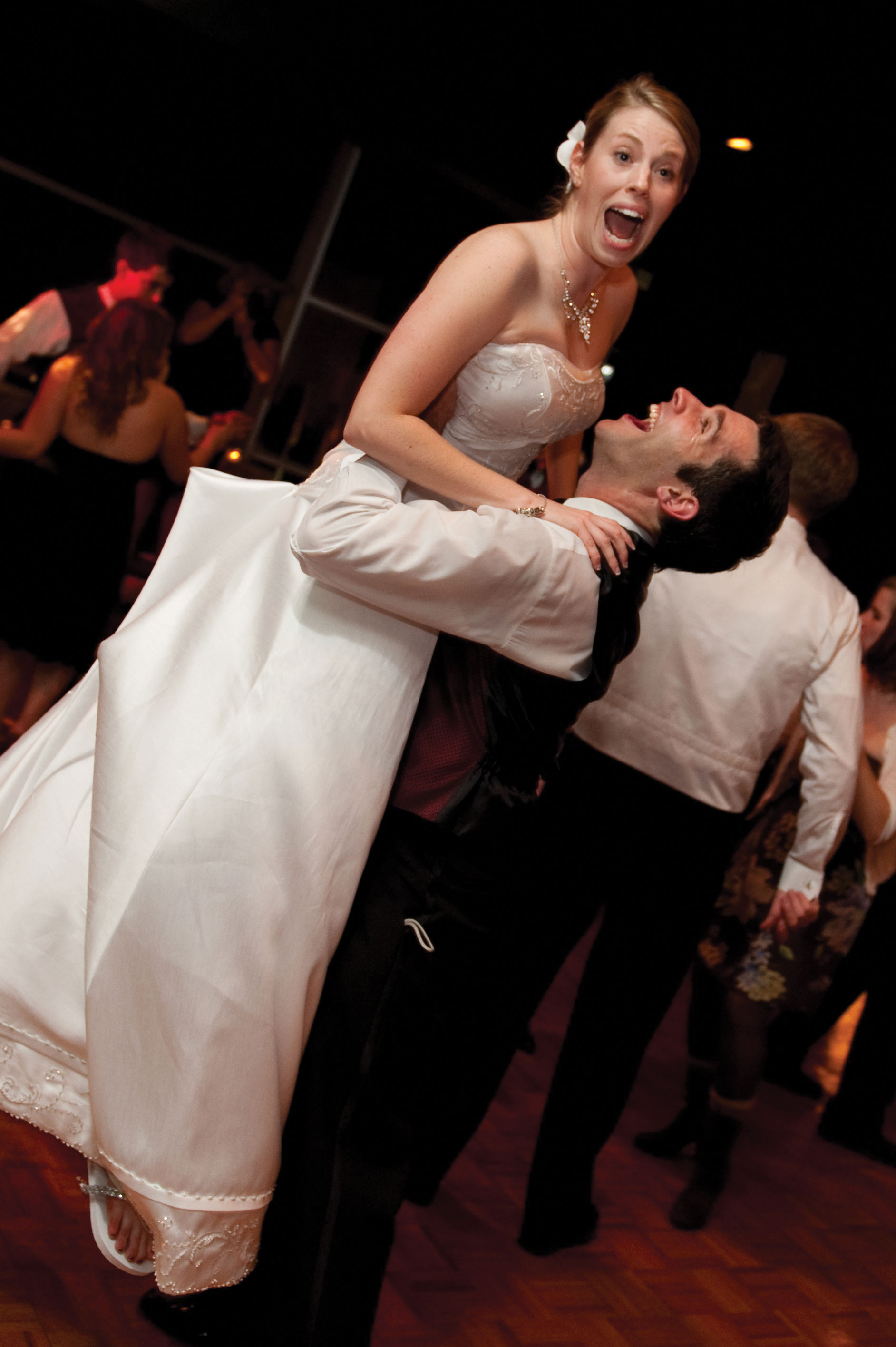 Bride and Groom Dance Photo