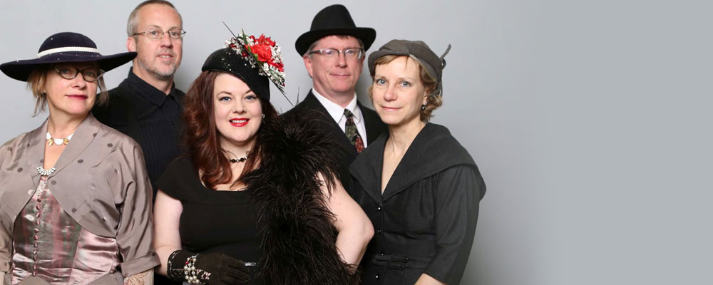 The Squeezettes band photo.